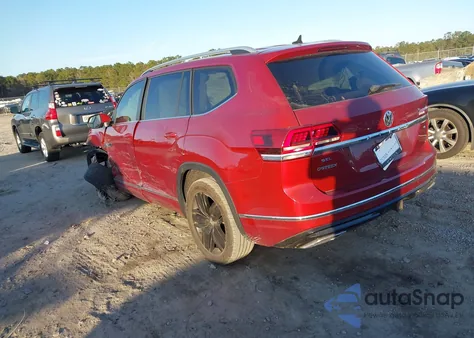 2019 Volkswagen Atlas 3.6L V6 Sel R-Line from USA, damaged, VIN 1V2SR2CA3KC506582